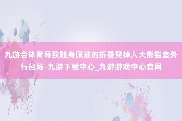 九游会体育导致随身佩戴的折叠凳掉入大熊猫室外行径场-九游下载中心_九游游戏中心官网